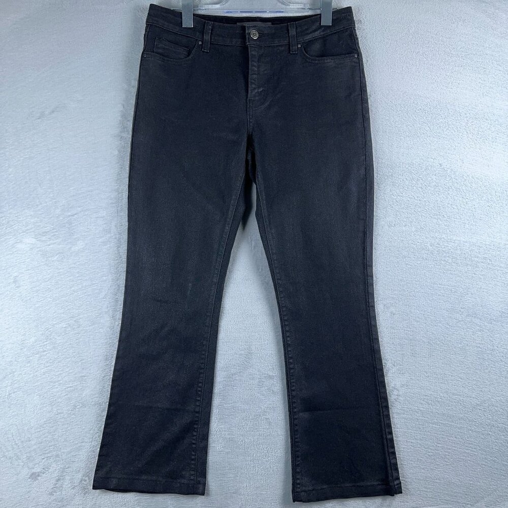 Levi's Mid Rise Boot Cut Skinny Jeans Denim Stretch Womens Black Size W30XL32